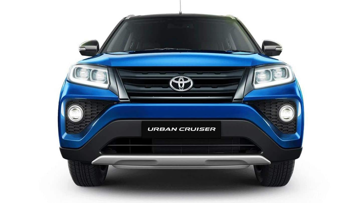 Ahead of launch, Toyota Urban Cruiser SUV's variant details revealed