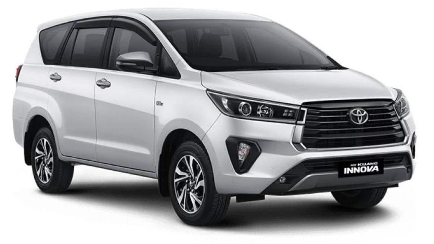 India-bound Toyota Innova Crysta (facelift) MPV launched in Indonesia