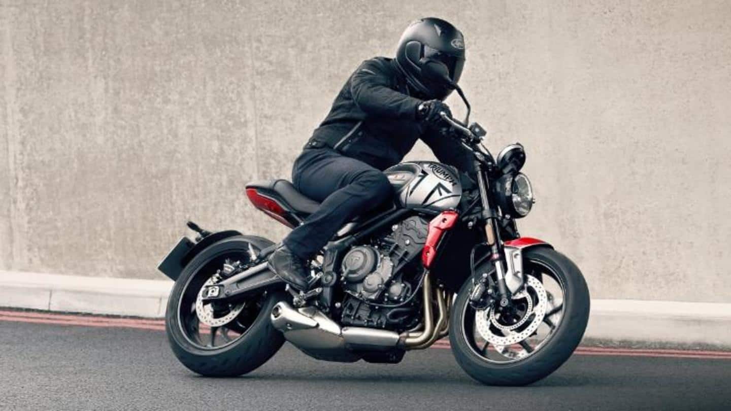 Triumph commences pre-bookings for Trident 660 roadster in India
