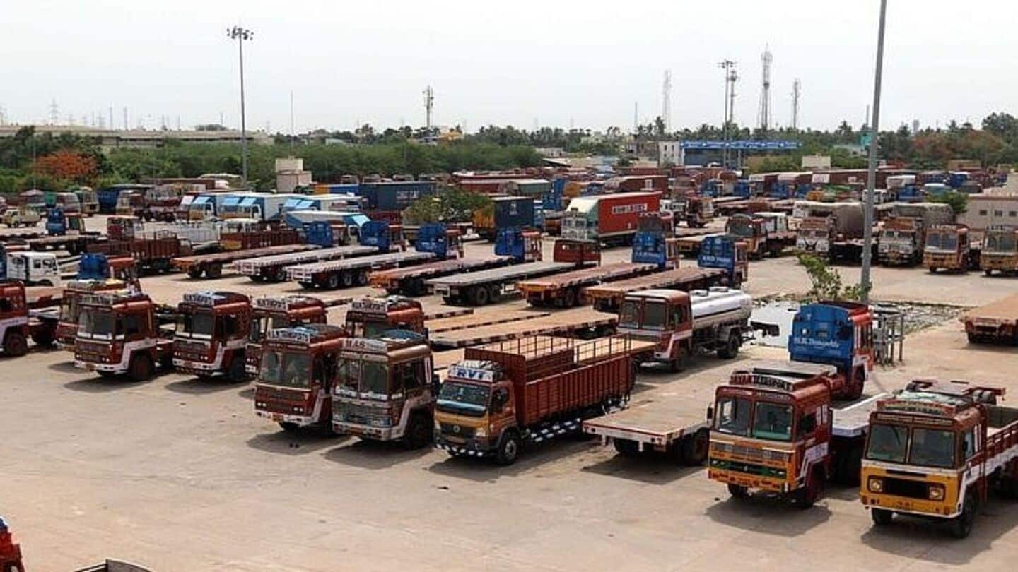 Why transporters in Maharashtra are on an indefinite strike?