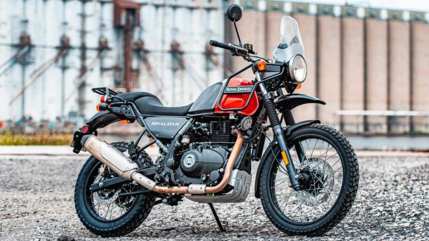 Cheaper variant of Royal Enfield Himalayan bike spied on test