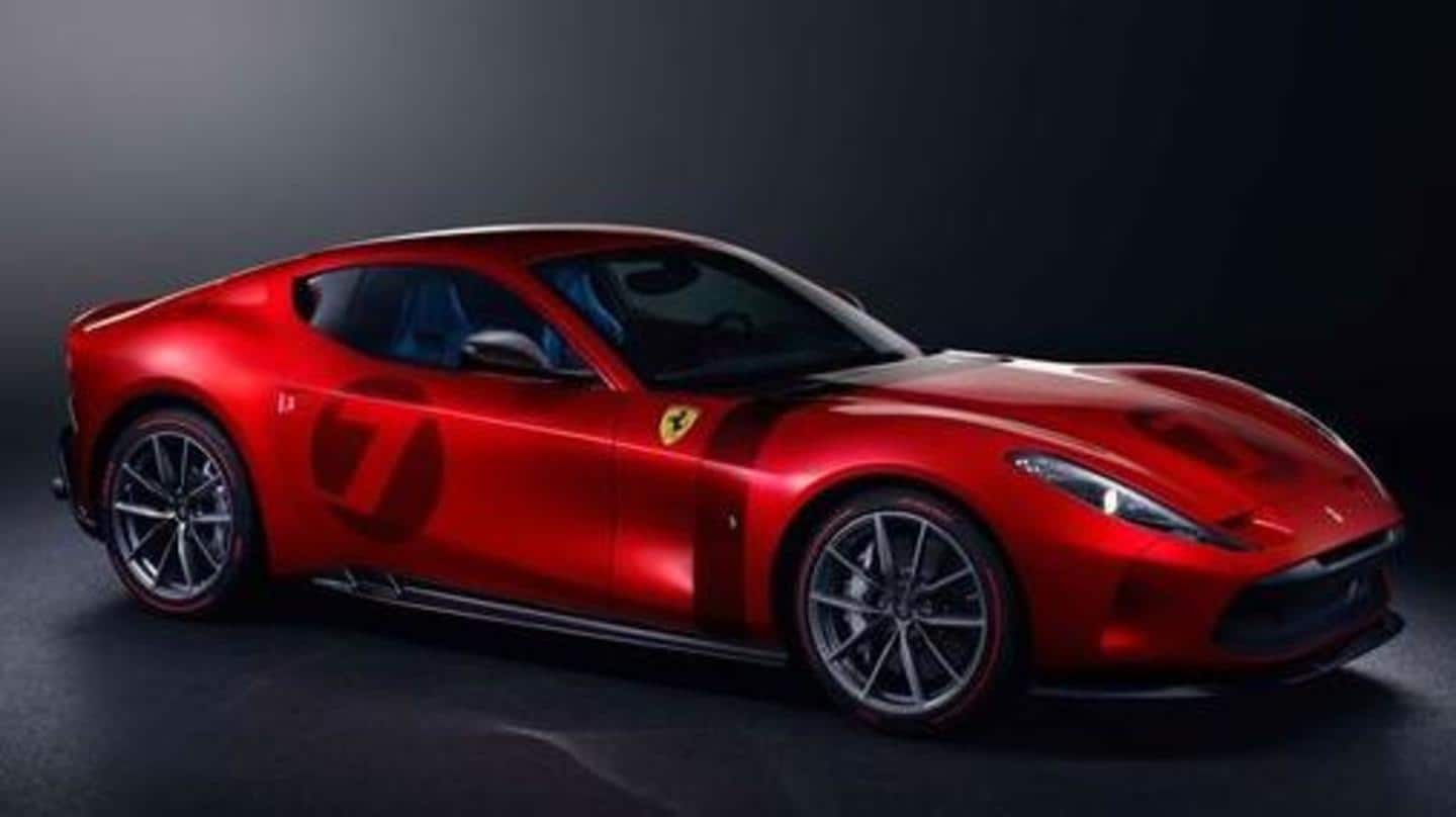Ferrari unveils one-off Omologata hypercar with a 789hp V12 engine