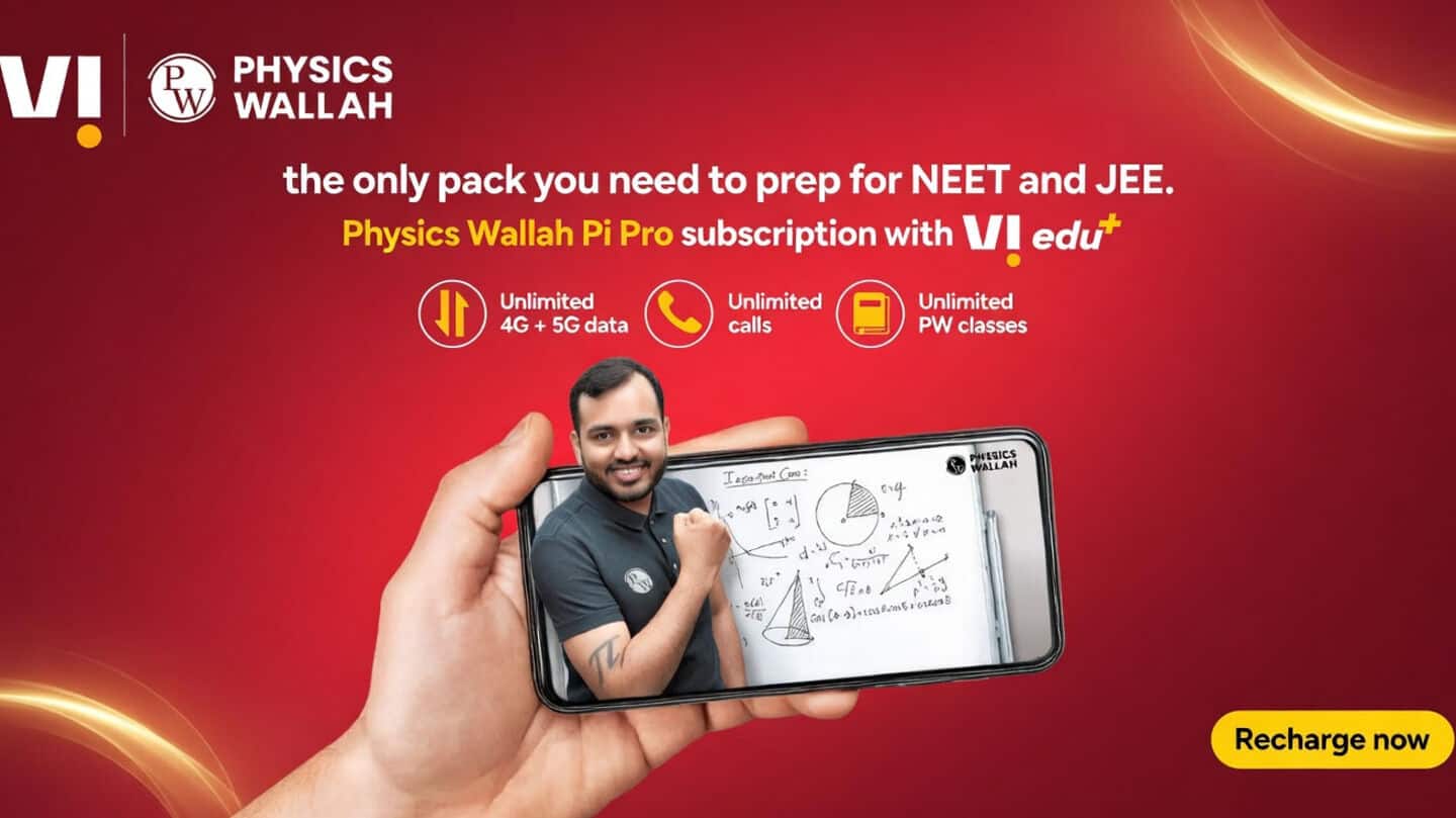 Why Vodafone Idea has joined hands with PhysicsWallah in India