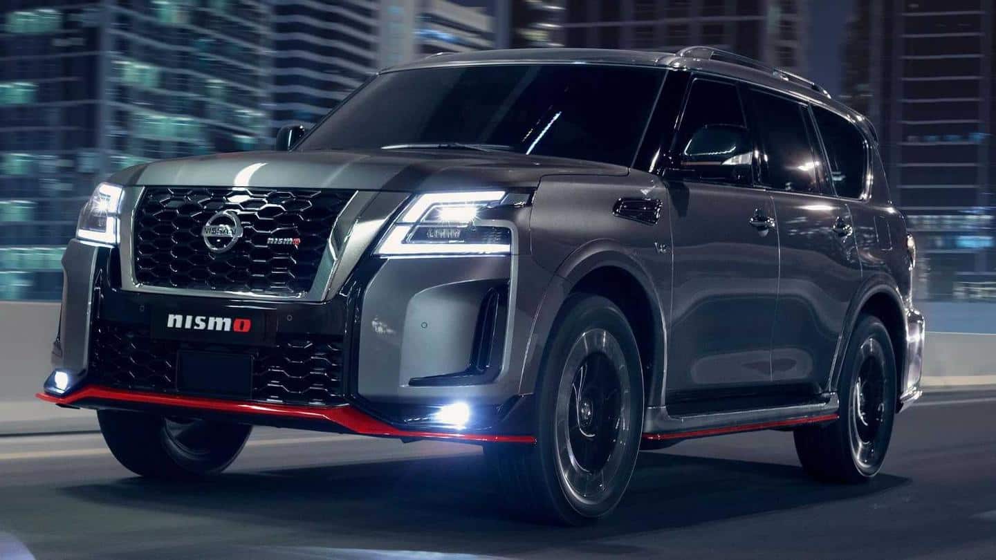 Nissan Patrol NISMO SUV, with a 428hp V8 engine, unveiled