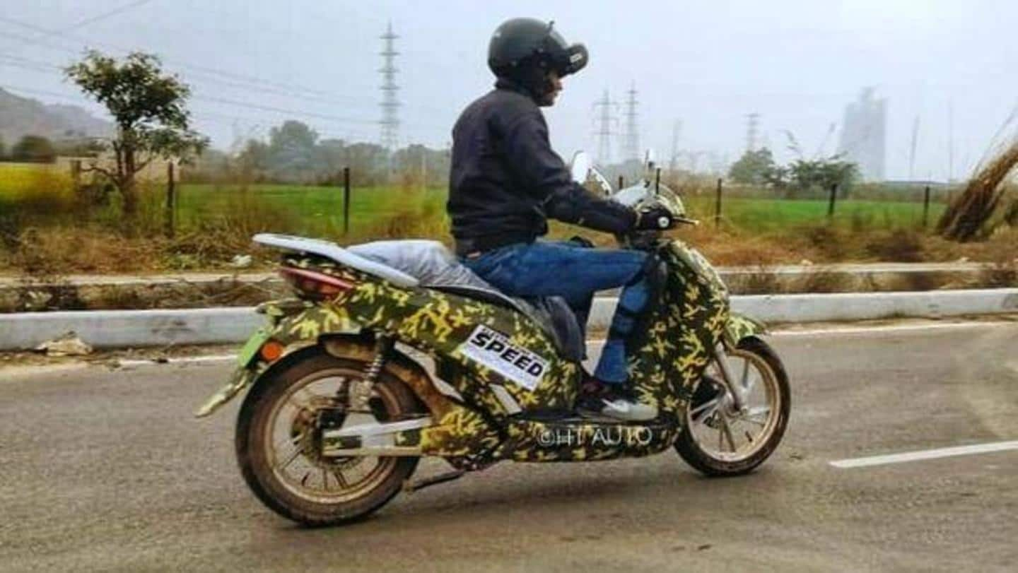 Okinawa Oki90 e-scooter spied on test; design details revealed