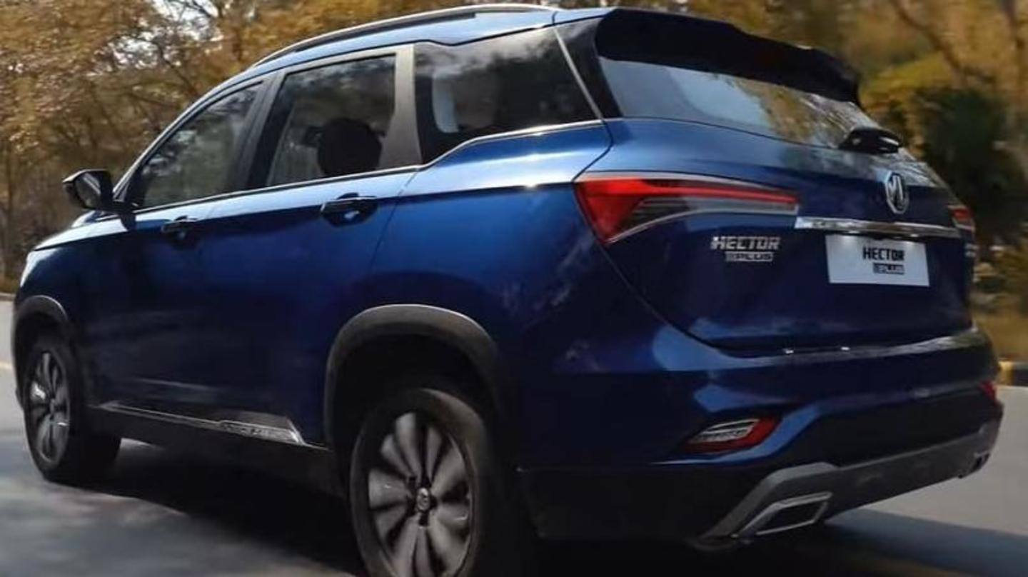 MG Hector Plus: At a glance MG Hector Plus: At a glance