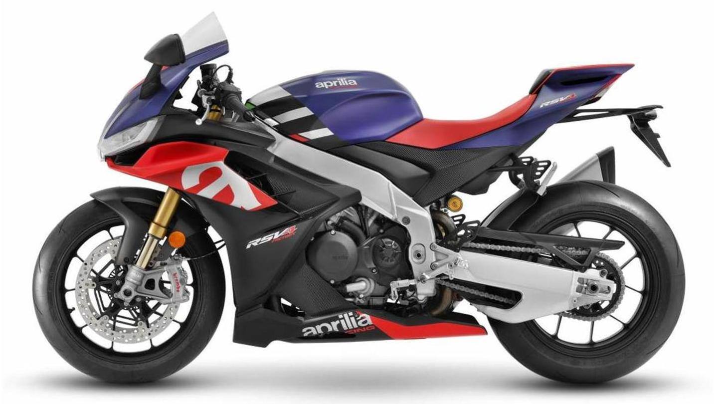 2021 Aprilia RSV4 motorbike, with tweaked design and engine, revealed