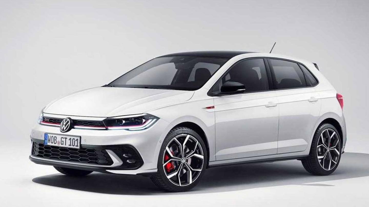 Volkswagen Polo GTI (facelift), with a 204hp turbo-petrol engine, revealed