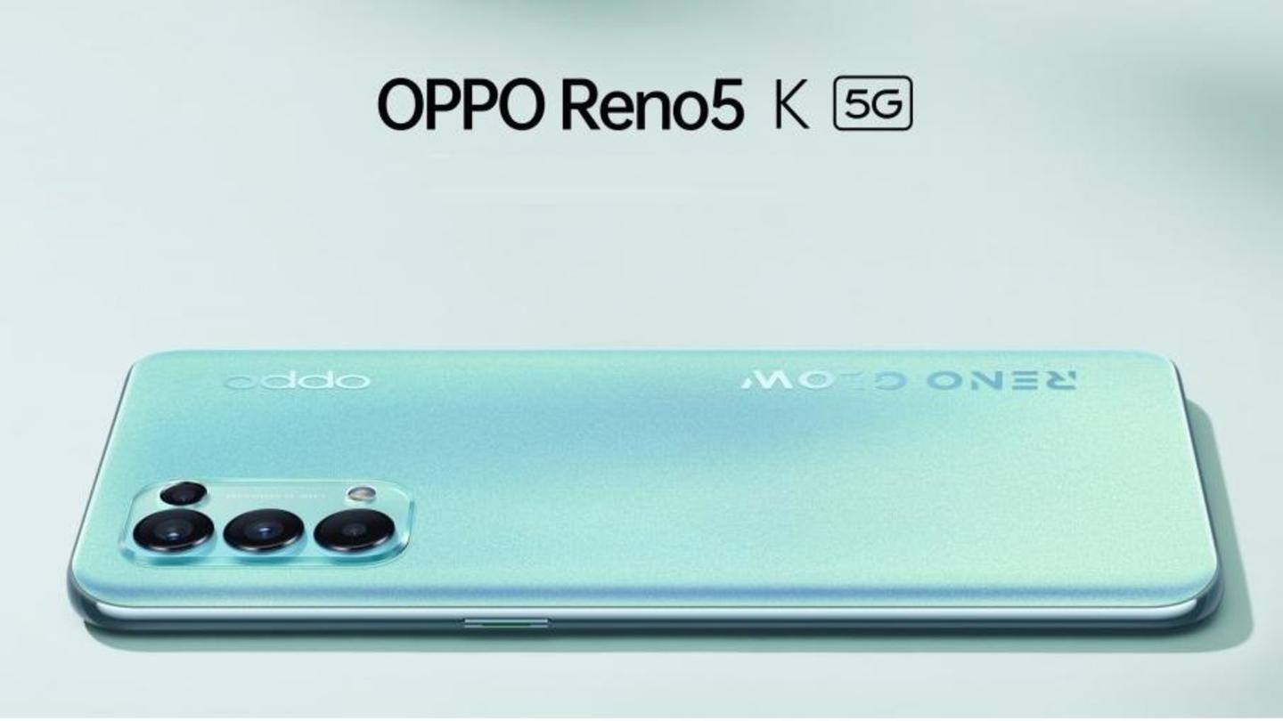 OPPO reveals the price of its Reno5 K 5G smartphone