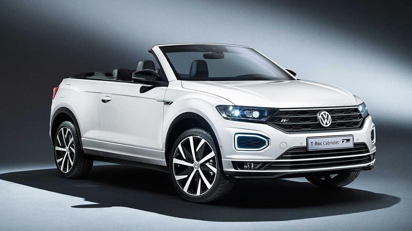 Ahead of launch, Volkswagen T-Roc Cabriolet (facelift) found testing