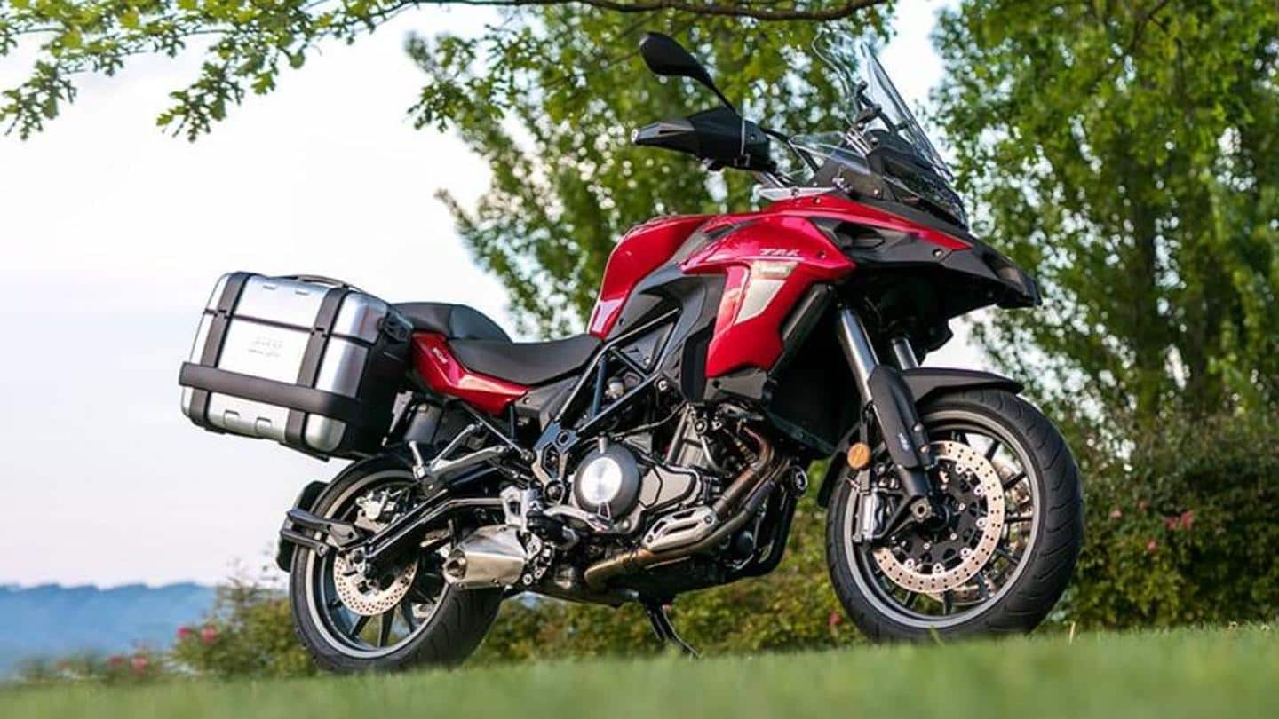 2021 Benelli TRK 502 motorcycle launched at Rs. 4.8 lakh