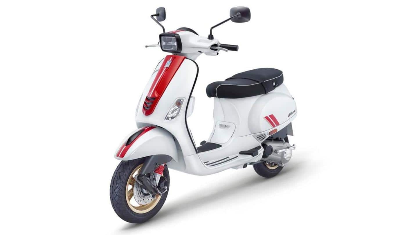 Vespa Racing Sixties launched in India at Rs. 1.20 lakh