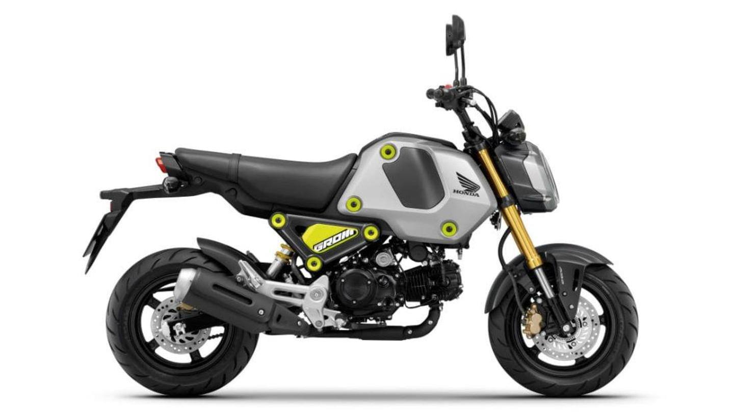 2022 Honda Grom 125 with new features and colors revealed