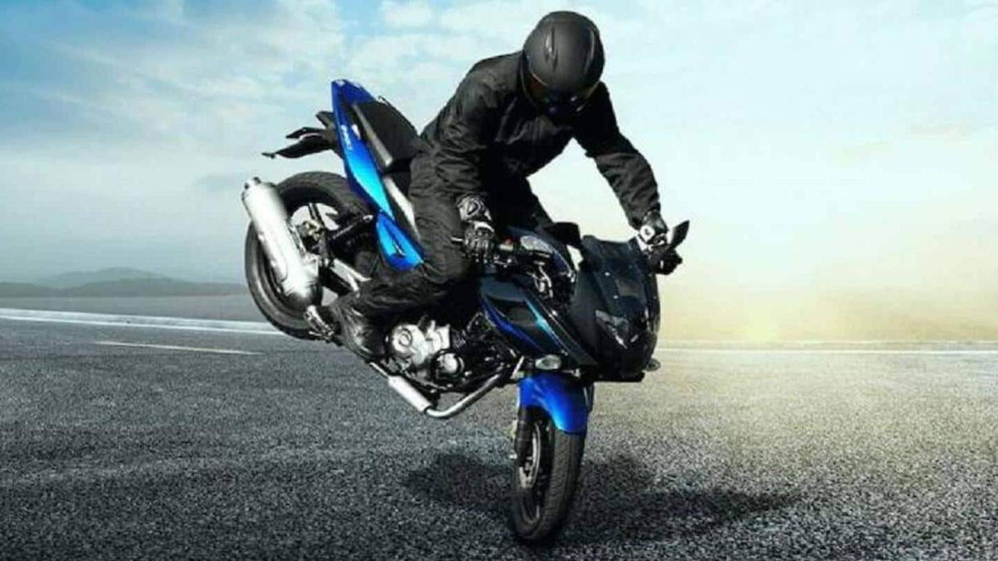 Bajaj Pulsar 250F's design revealed in spy shots