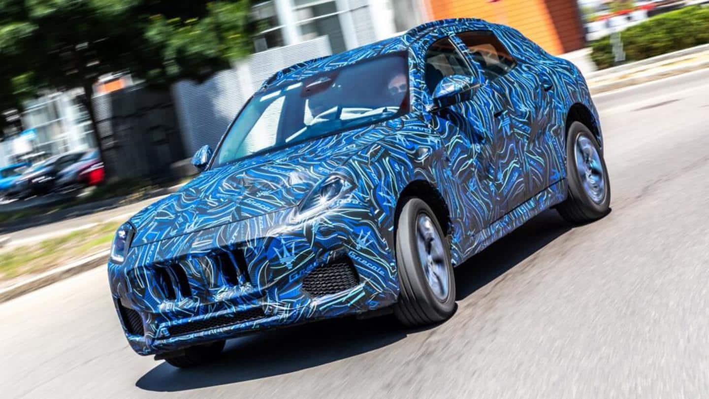 Maserati Grecale might be unveiled in November in three trims