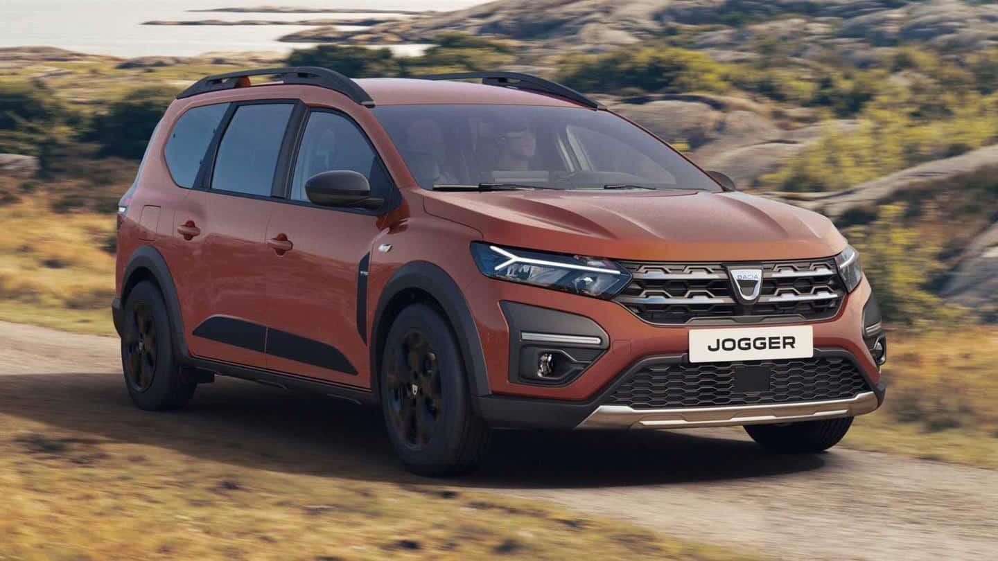 Dacia Jogger MPV, with up to seven seats, revealed