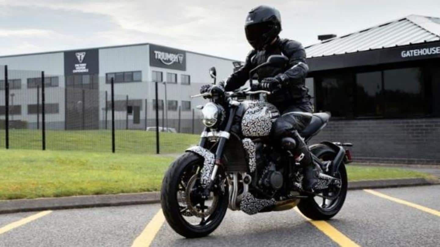 Triumph Trident to break cover on October 30: Details here