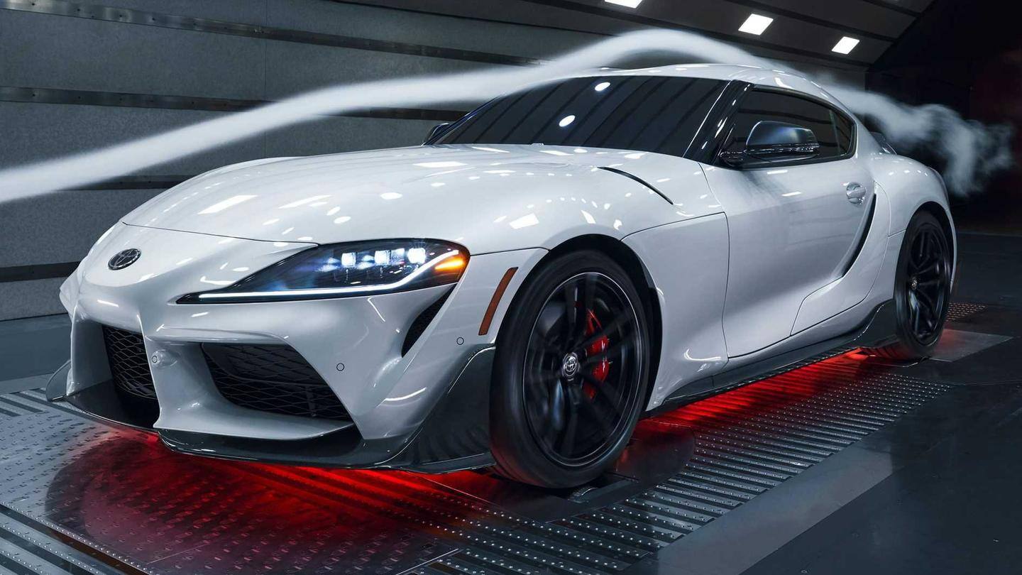 Limited-run Toyota Supra A91-CF Edition, with carbon fiber elements, revealed