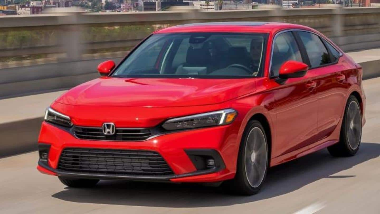 2022 Honda Civic sedan goes official in Thailand