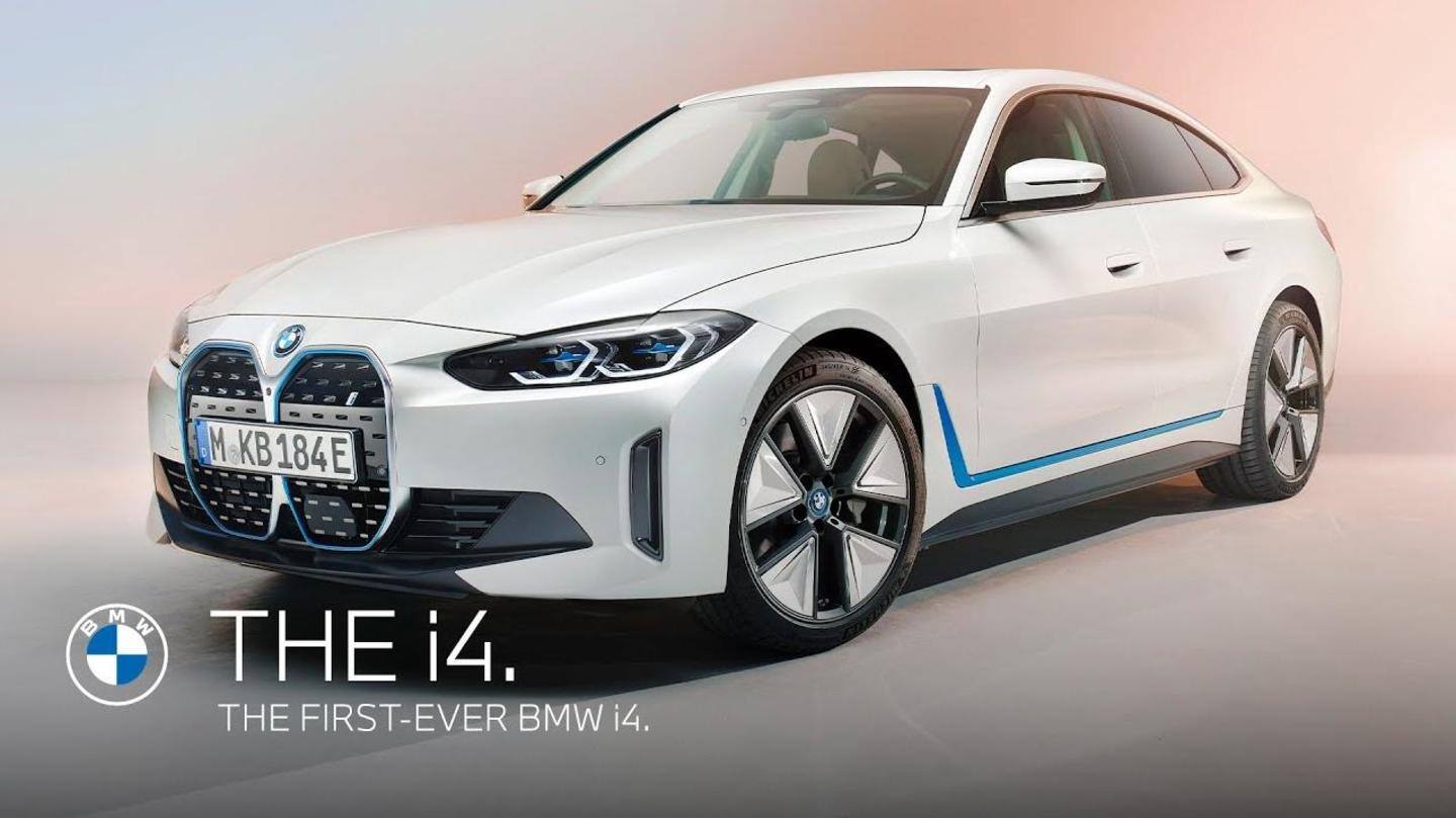 BMW i4 to be launched in India on April 28