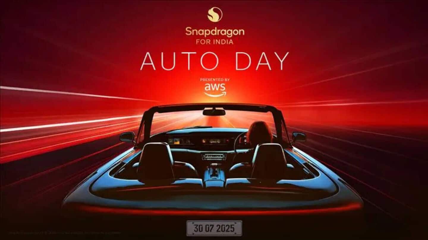 Qualcomm's Snapdragon Auto Day on July 30: What to expect? Qualcomm's Snapdragon Auto Day on July 30: What to expect?