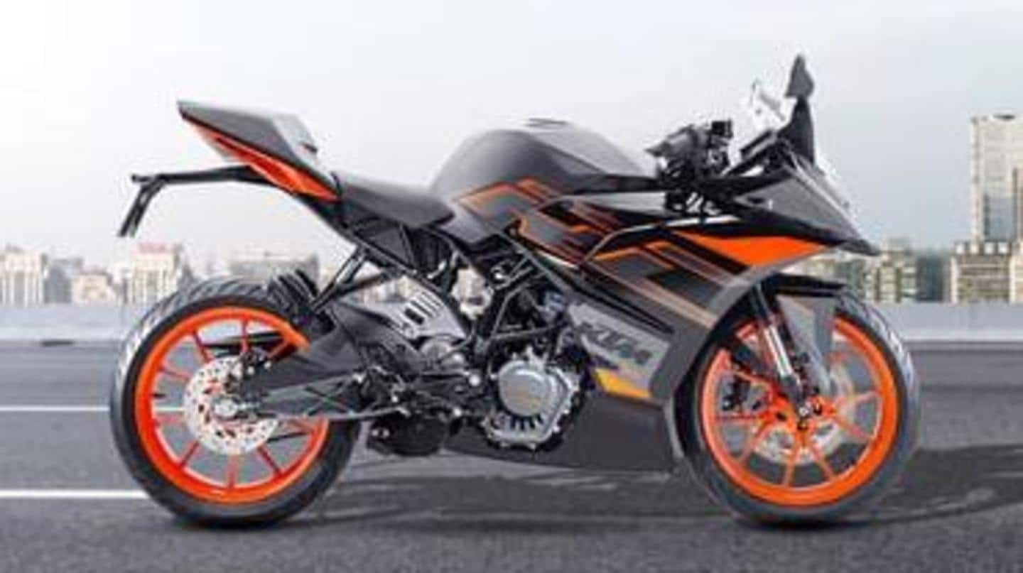 2021 KTM RC 200 motorbike spied; design details revealed