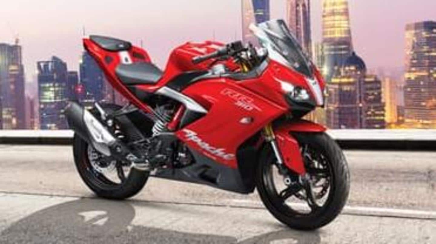 Special offers on TVS Apache RR 310 this festive season