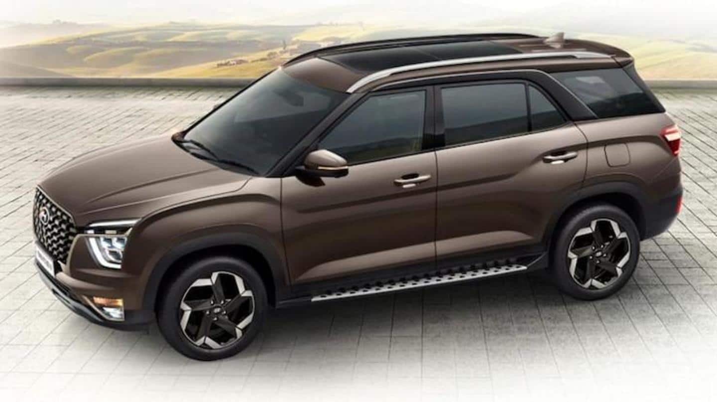 Hyundai ALCAZAR SUV launched in India at Rs. 16.3 lakh