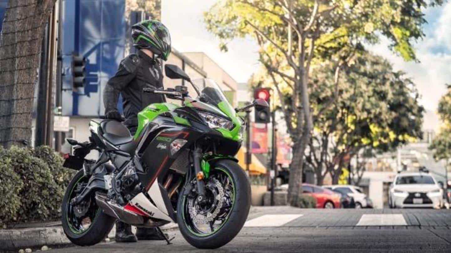 Kawasaki Ninja 650 motorbike gets new color variant in India