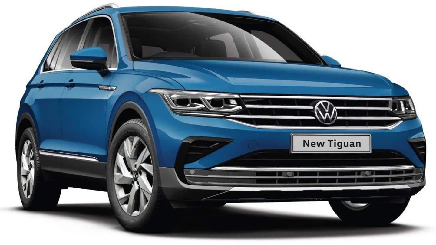 Volkswagen Tiguan (facelift) revealed; India launch soon