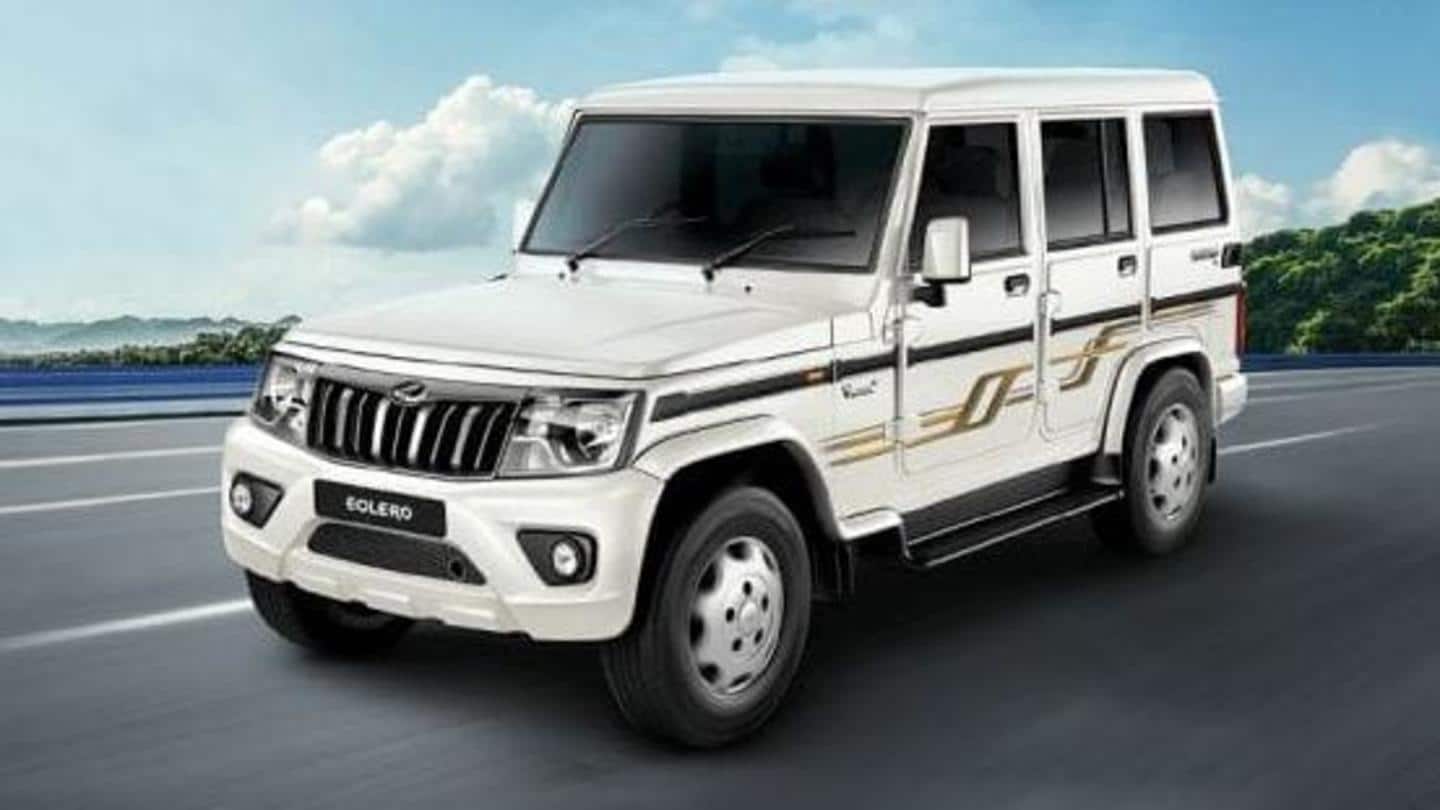 2021 Mahindra Bolero's design previewed in leaked image: Details here