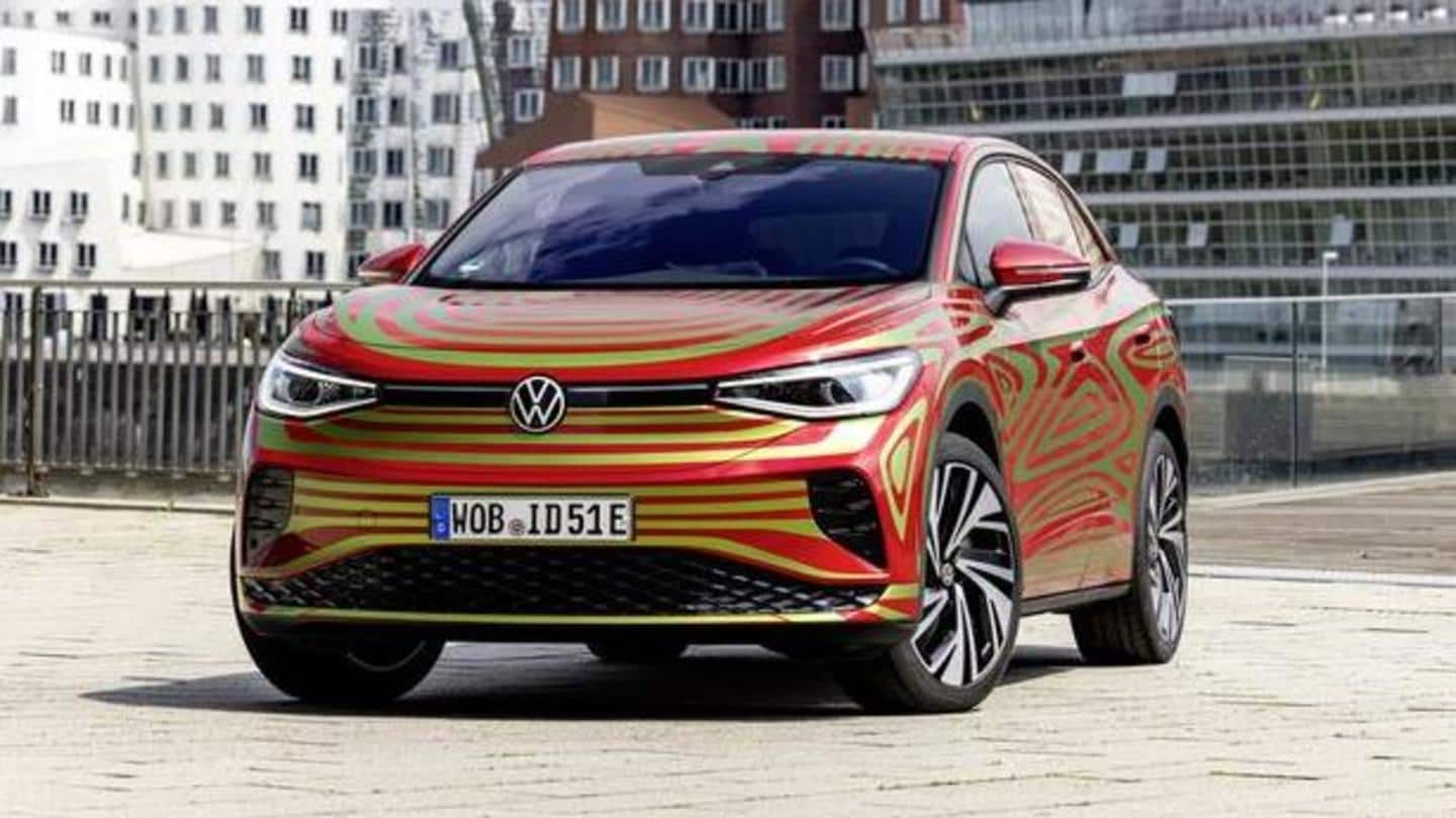 Volkswagen ID.5 GTX previewed in official images; design details revealed