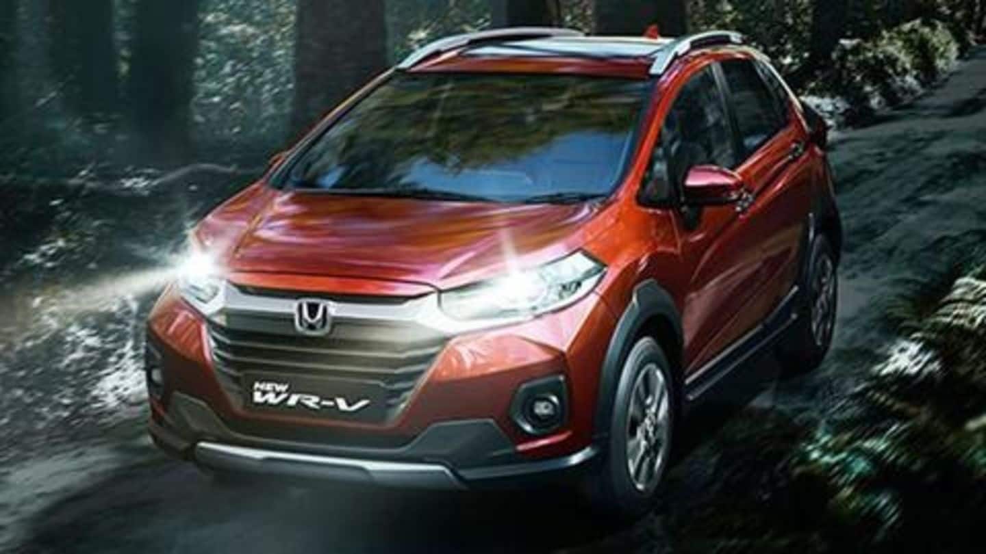 BS6 Honda WR-V (facelift) tipped to come in two variants