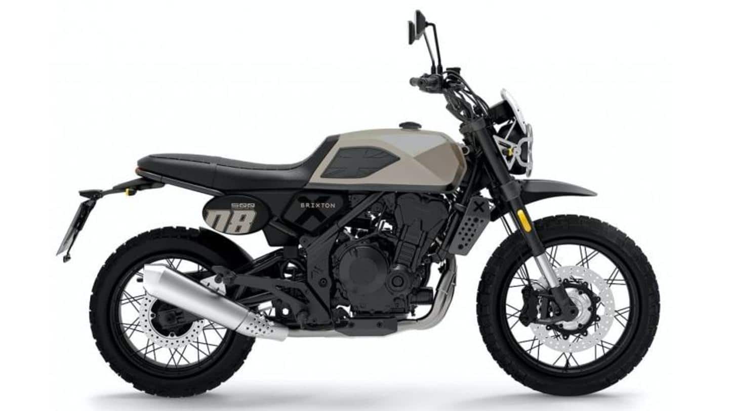 Brixton Crossfire 500 XC, with sporty looks, goes official