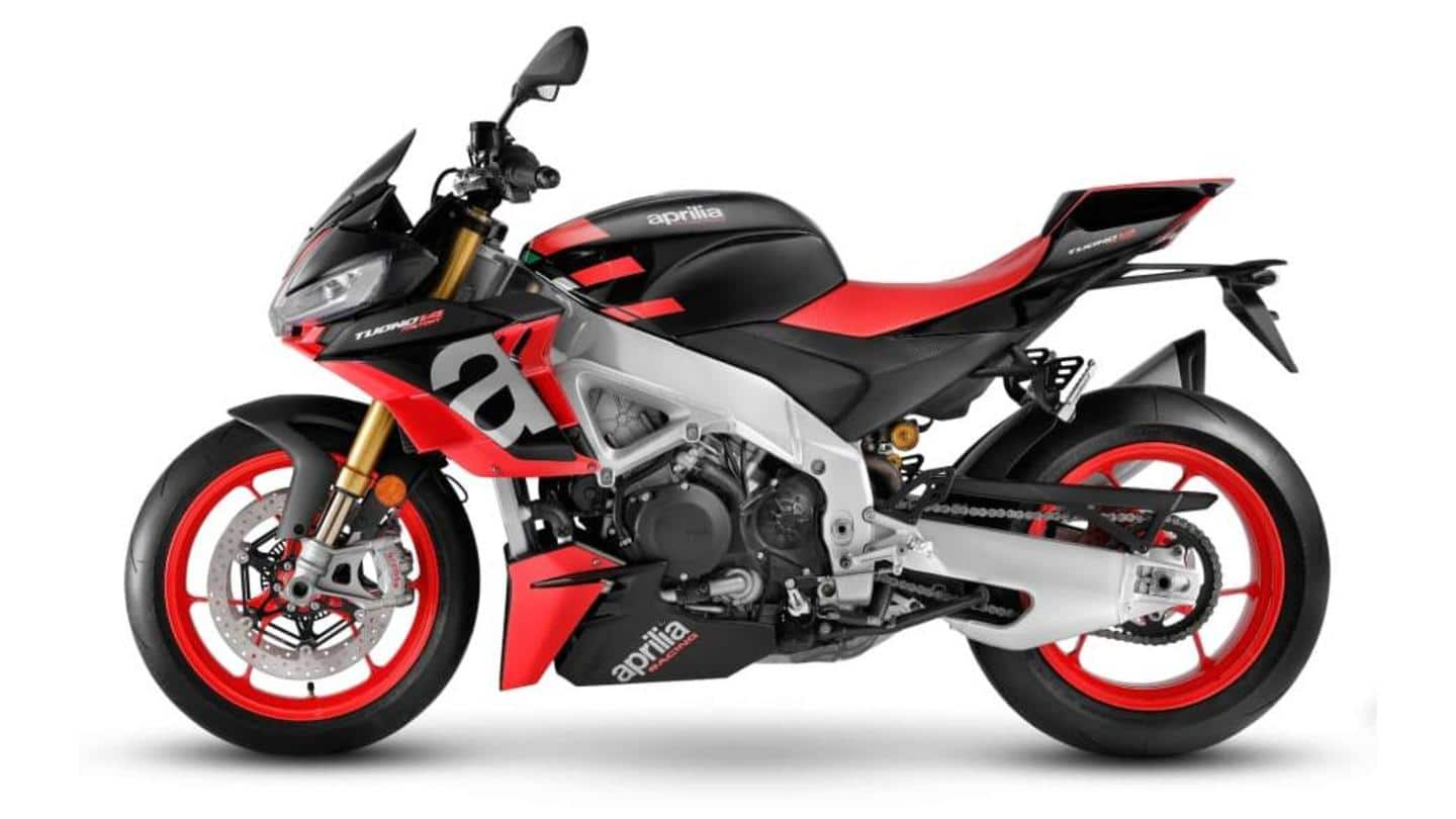 Aprilia Tuono V4 with more comfort, Euro 5-compliant engine unveiled