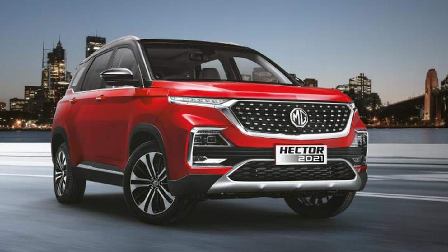 MG Hector (facelift) launched in India at Rs. 12.89 lakh