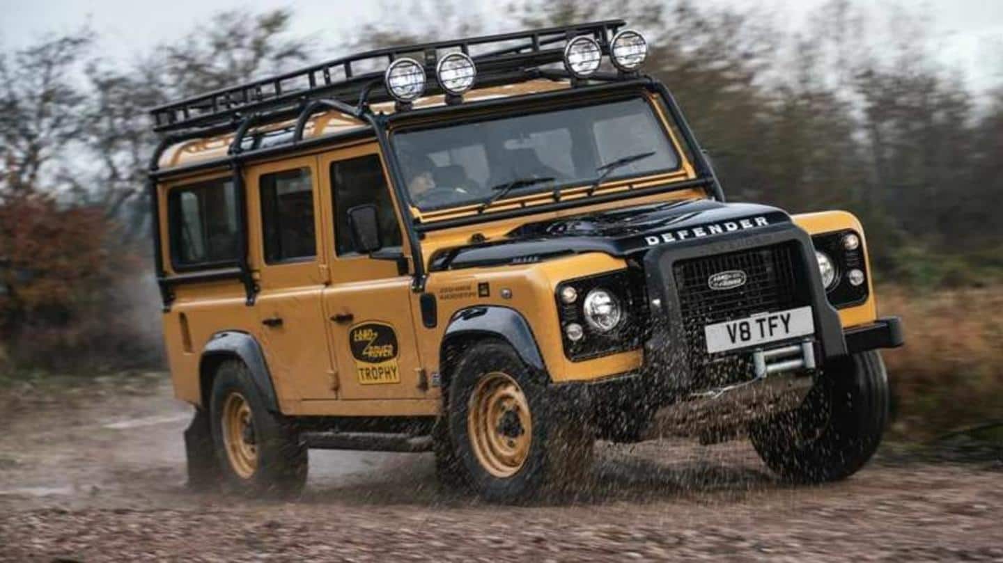 Land Rover Classic reveals limited-run Defender Works V8 Trophy SUV