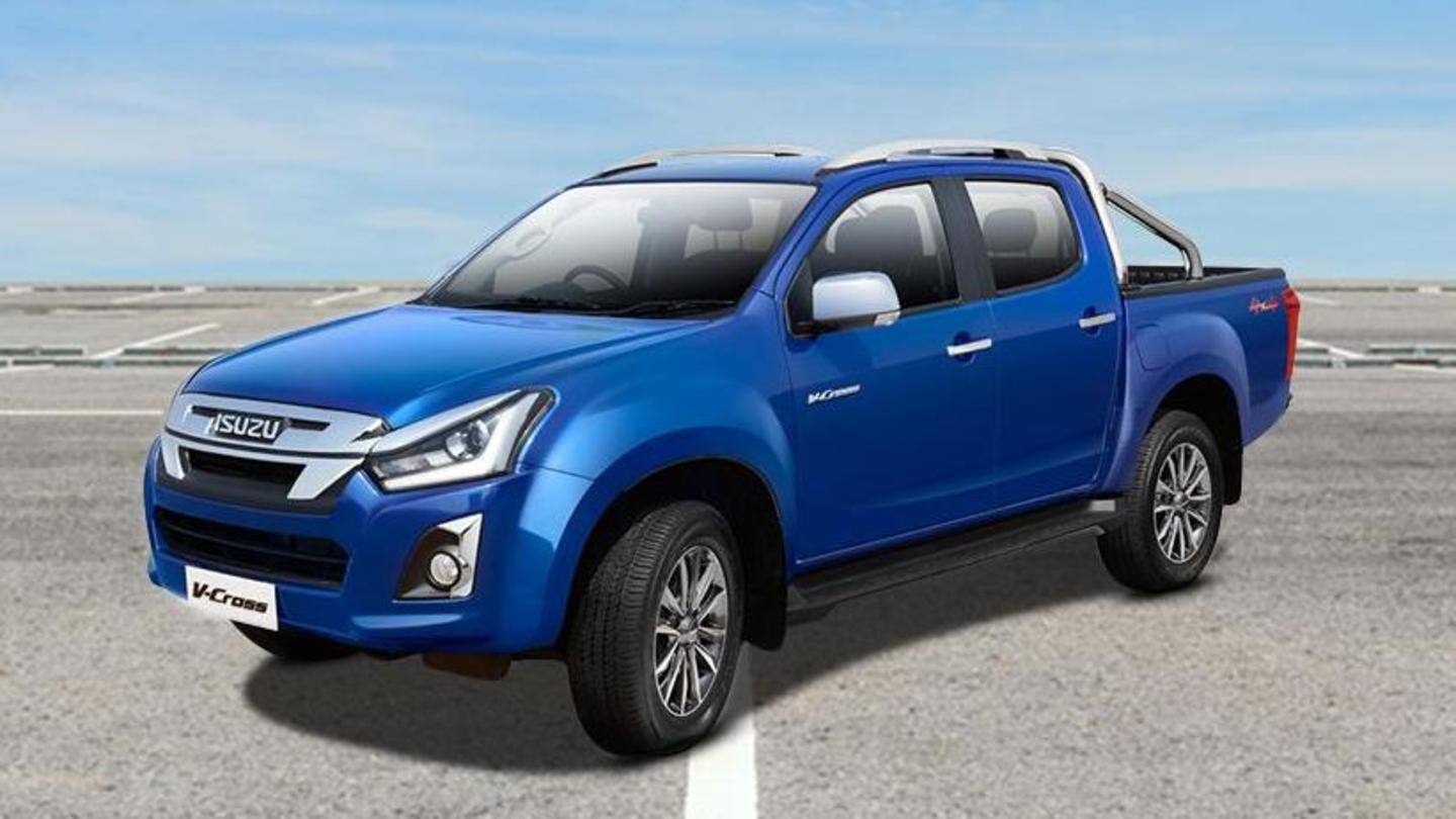 BS6-compliant Isuzu D-Max V-Cross to be launched this April