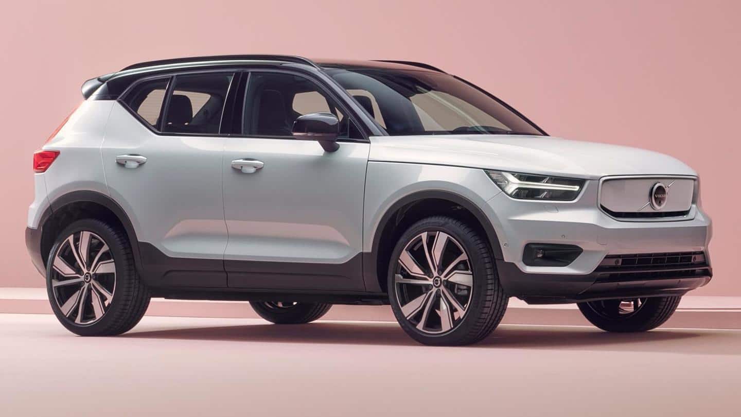 Volvo XC40 Recharge, with 418km of range, unveiled in India
