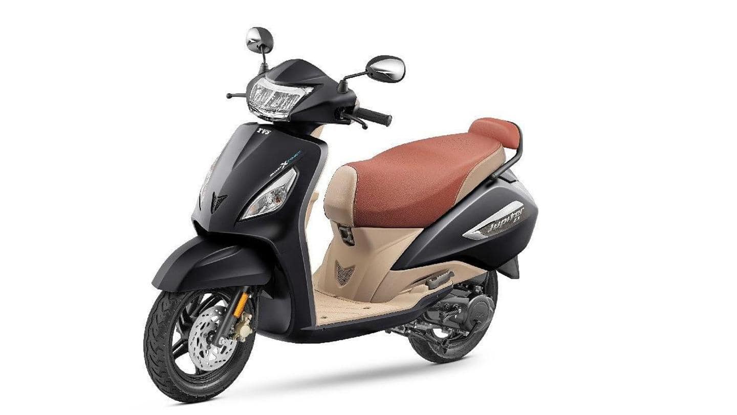 TVS Jupiter ZX, with voice assist, debuts at Rs. 81,000