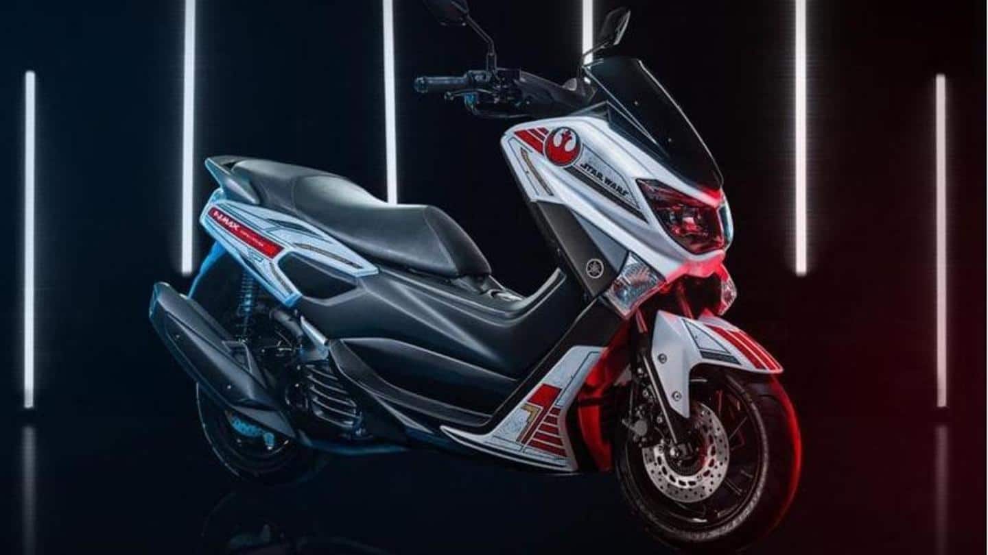 Yamaha NMAX 160 launched in a limited-run Star Wars avatar