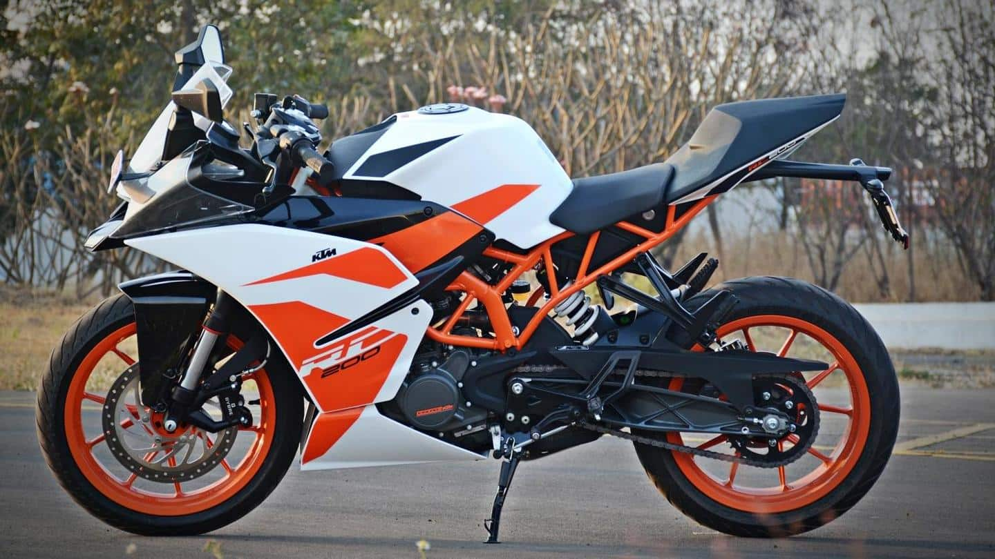 New-generation KTM RC 125 and 200 previewed in leaked pictures