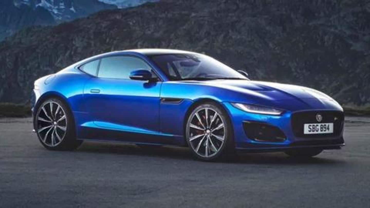 2020 Jaguar F-Type launched, price starts at Rs. 95.12 lakh