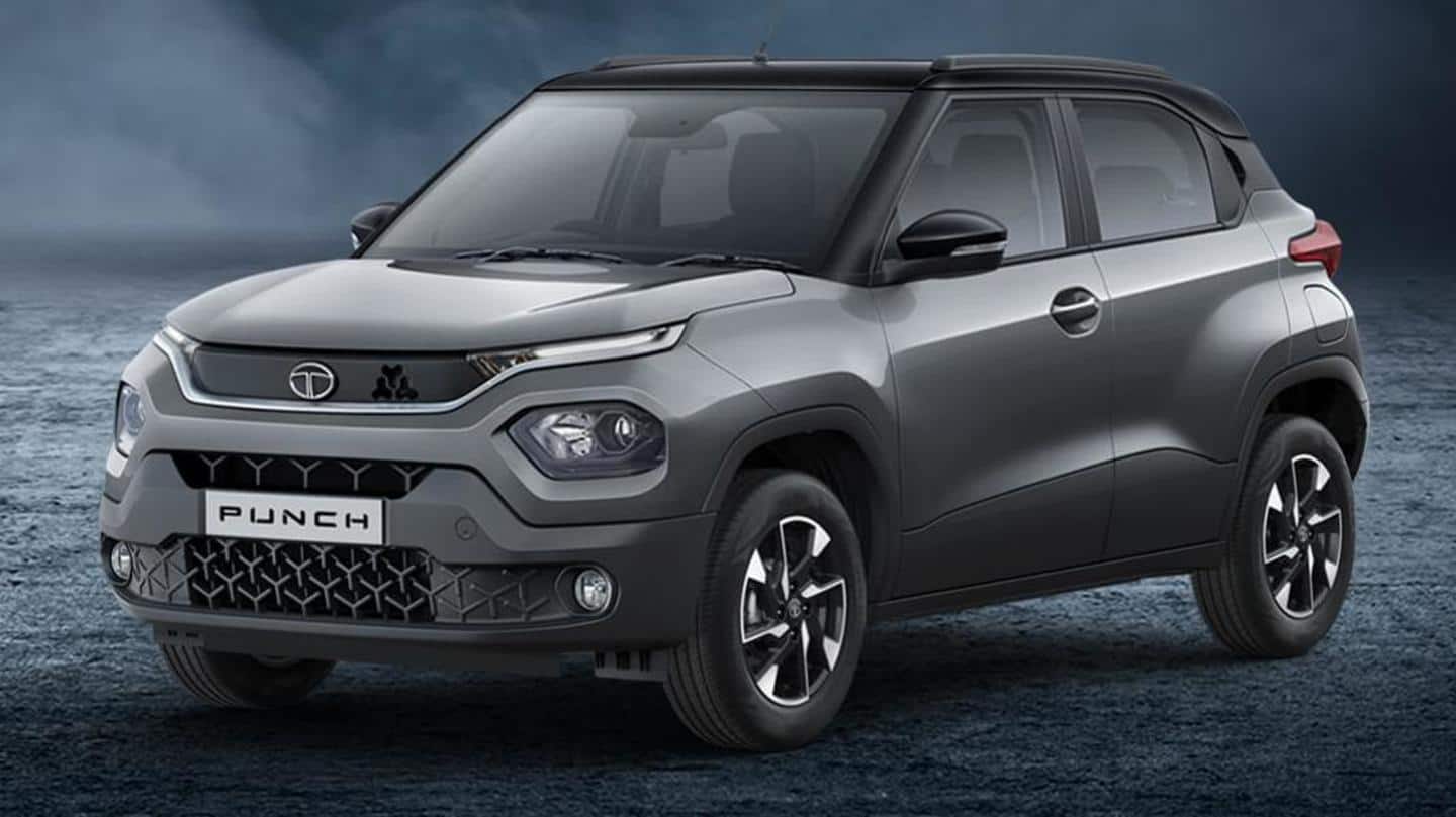 Tata Punch to get five single-tone color options in India