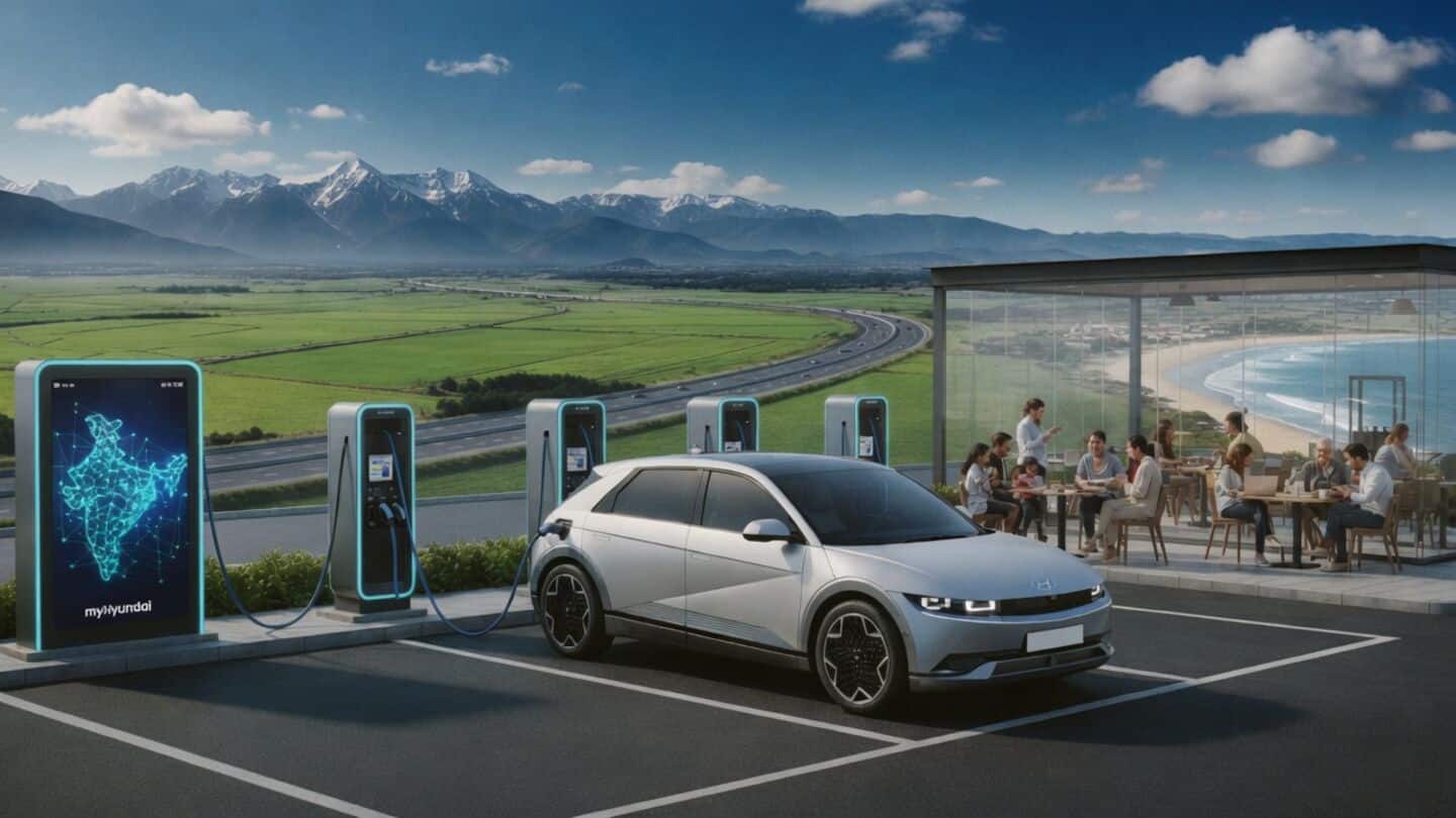 This Hyundai app gives you access to 30,000 EV-charging points