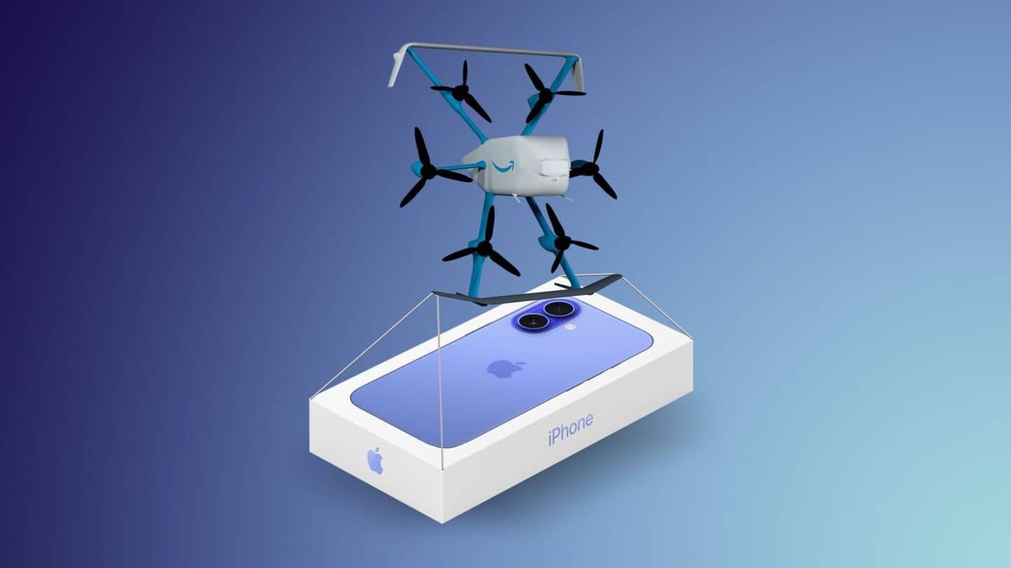 Amazon's drones will now deliver your iPhone in an hour Amazon's drones will now deliver your iPhone in an hour