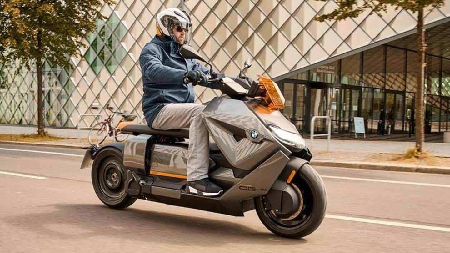 BMW CE 04 e-scooter, with 130km of range, launched
