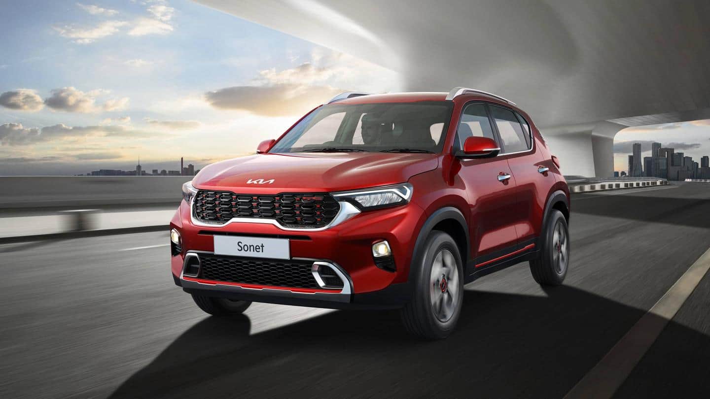 New features for the Kia Sonet in India: Check details