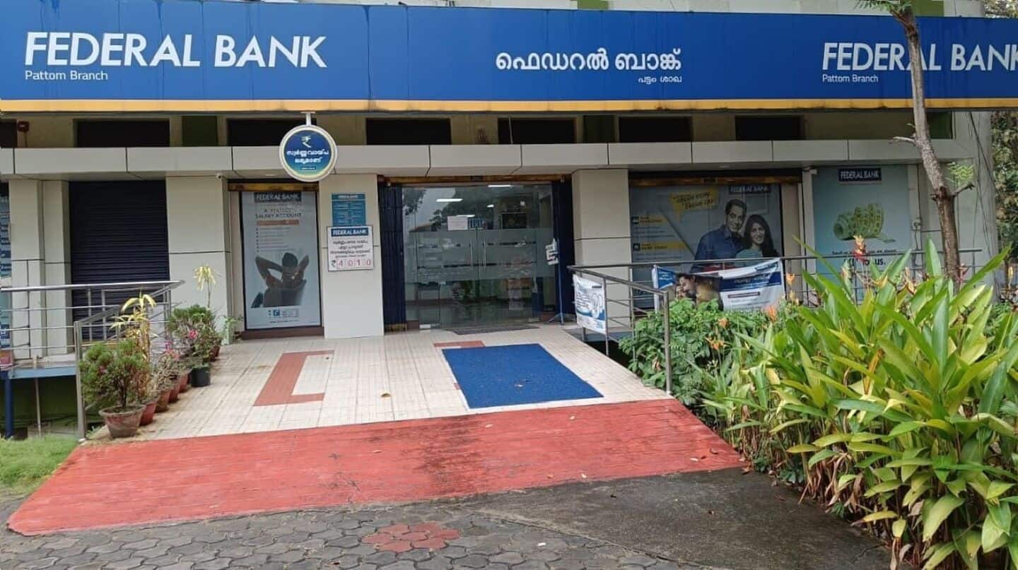 Federal Bank shares touch 14-week low today: What's the reason?
