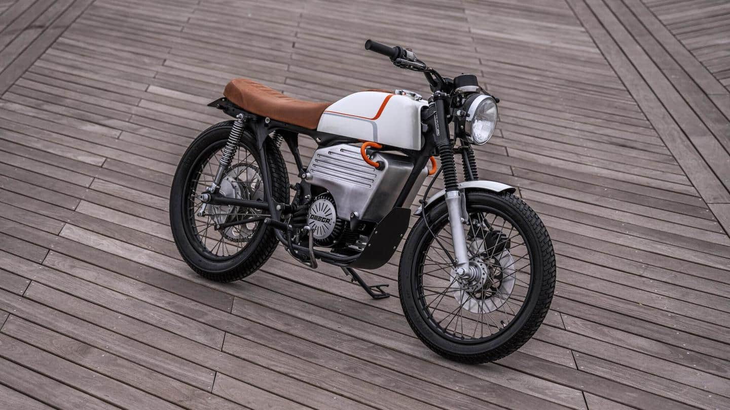 Omega EV200 electric motorbike with retro looks goes official